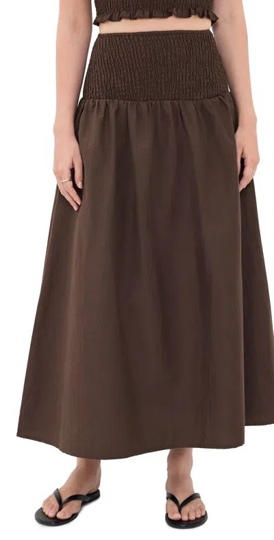 4th & Reckless Lowri Skirt Brown