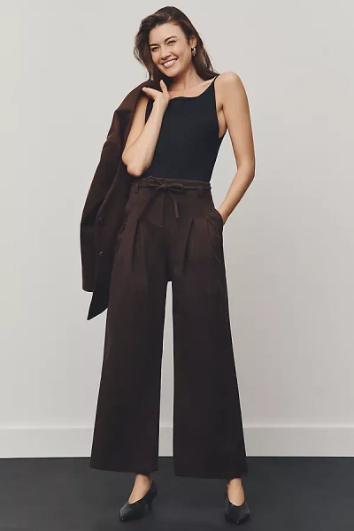 4th & Reckless Luca Trousers Pants In Brown