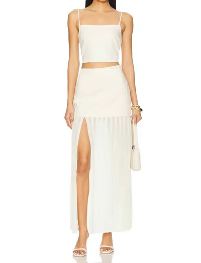 4th & Reckless Lucien Skirt In Cream