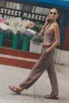 4th & Reckless Macie Linen Blend Trousers Pants