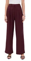 4th & Reckless Maggie Trousers Burgundy In Burgundy