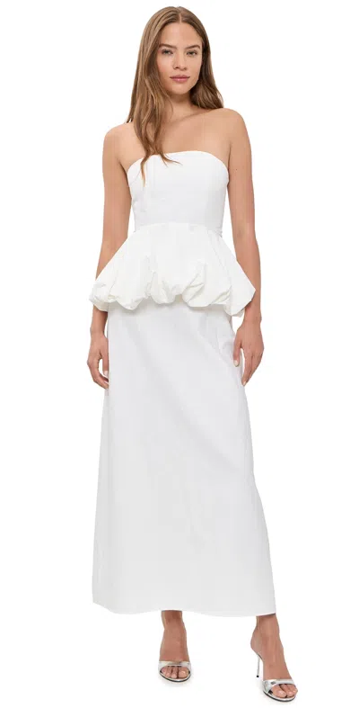 4th & Reckless Nikita Dress Cream In White