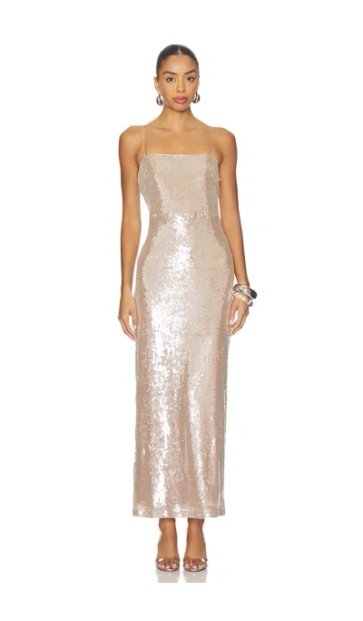 4th & Reckless Norma Dress In Neutral