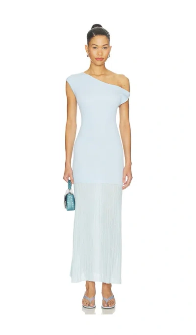 4th & Reckless Nyola Knit Dress In Blue
