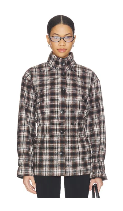 4th & Reckless Perry Jacket In Brown