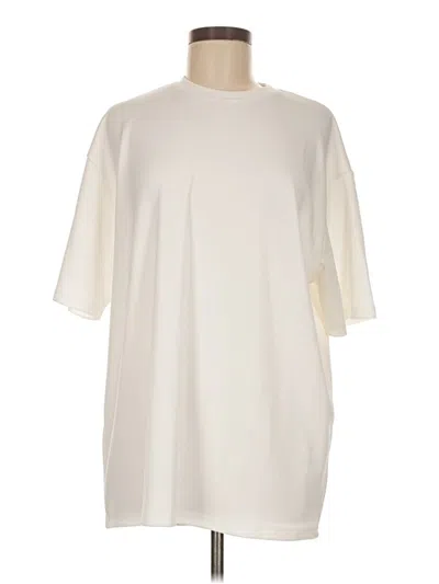 Pre-owned 4th & Reckless Poncho In White