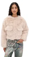 4th & Reckless Reysha Jacket Beige In Brown