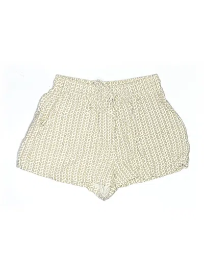 Pre-owned 4th & Reckless Shorts In Ivory