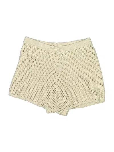 Pre-owned 4th & Reckless Shorts In Ivory