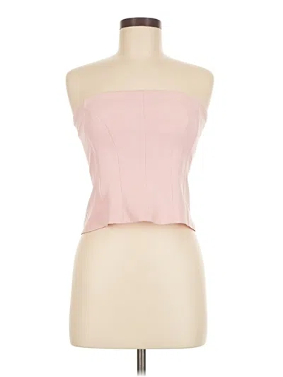 Pre-owned 4th & Reckless Sleeveless Blouse In Pink