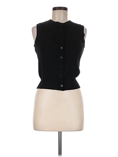 Pre-owned 4th & Reckless Sweater Vest In Black