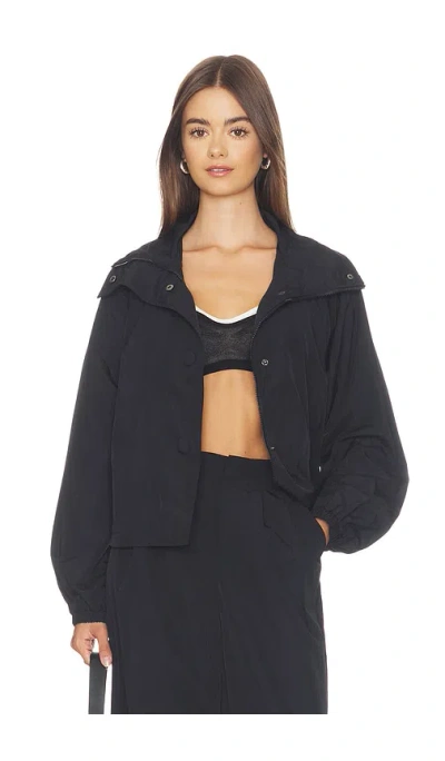 4th & Reckless Tyla Funnel Neck Jacket In Blue
