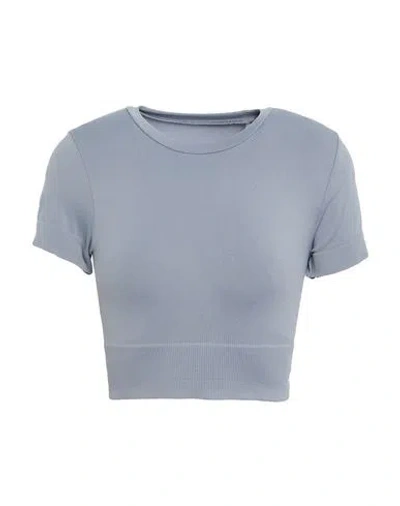4th & Reckless Woman T-shirt Grey Size S Recycled Polyacrylic, Elastane