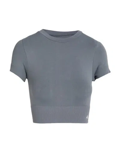 4th & Reckless Woman T-shirt Grey Size Xs Recycled Polyamide, Elastane In Gray