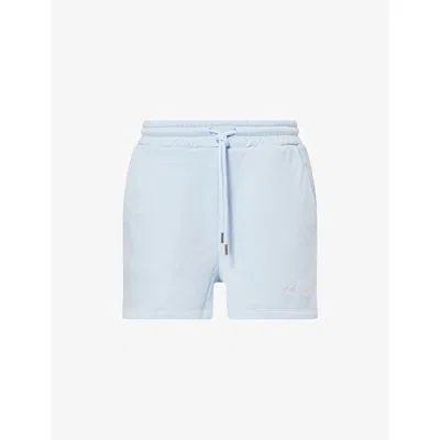4th & Reckless Womens Blue Clover Cotton-jersey Shorts