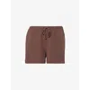 4th & Reckless Womens Chocolate Jules Drawstring Woven Shorts
