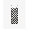 4th & Reckless Womens Multi Noa Crochet Woven Mini Dress In Multi