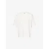 4th & Reckless Womens White Daphne Embroidered Cotton-jersey T-shirt In White