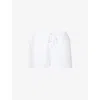 4th & Reckless Womens White Jules Drawstring Woven Shorts