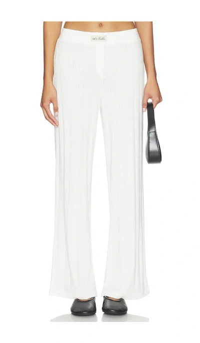 4th & Reckless Zoella Trousers In White