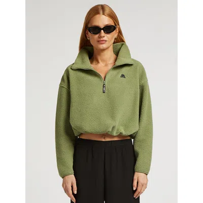 4th Arq Phoenix Half-zip Sweatshirt In Soft Sage