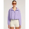 4th Arq Phoenix Half-zip Sweatshirt In Violet