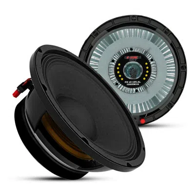 5 Core 10 Inch Subwoofer Speaker 600w Max 8 Ohm Full Range Replacement Dj Bass Loudspeaker In Black