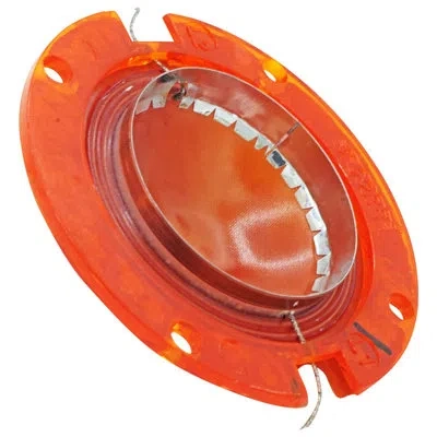 5 Core 5core 2" Replacement Phenolic Tweeter Diaphragm Voice Coil High Pitch Horn In Red