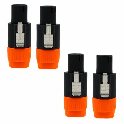 5 Core 5core Speakon Adapter High Quality Audio Jack Male Audio Pin Speaker Adapter Connector In Multi