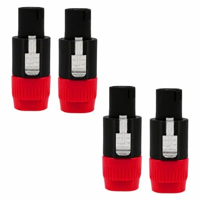 5 Core 5core Speakon Adapter High Quality Audio Jack Male Audio Pin Speaker Adapter Connector In Multi
