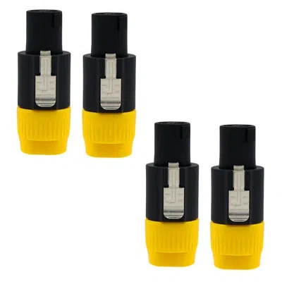 5 Core 5core Speakon Adapter High Quality Audio Jack Male Audio Pin Speaker Adapter Connector In Multi