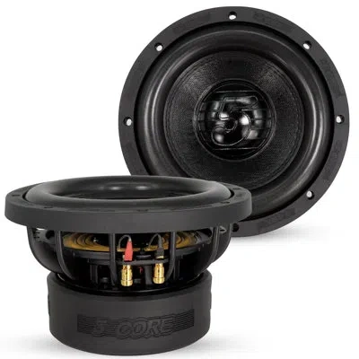 5 Core 8 Inch Subwoofer Dual 2 Ohm 1000w Car Replacement Loud Audio Speaker Component Sub Woofer In Black
