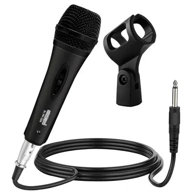 5 Core Microphone Xlr Dynamic Karaoke Singing Handheld Microfono Professional Vocal Dj Music Mic