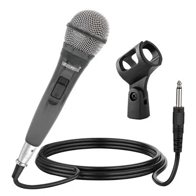 5 Core Microphone Xlr Dynamic Karaoke Singing Handheld Microfono Professional Vocal Dj Music Mic In Black