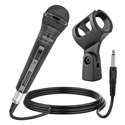 5 Core Microphone Xlr Dynamic Karaoke Singing Handheld Microfono Professional Vocal Dj Music Mic In Black