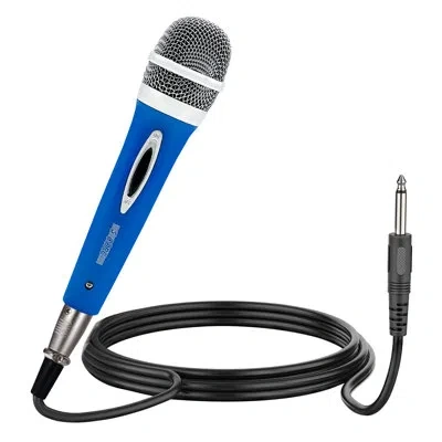 5 Core Microphone Xlr Dynamic Karaoke Singing Handheld Microfono Professional Vocal Dj Music Mic In Blue
