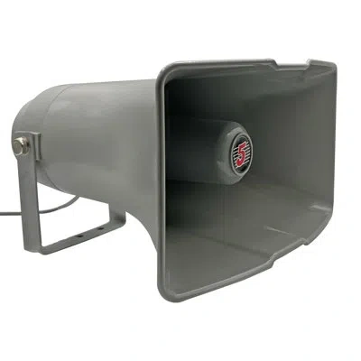 5 Core Pa Speaker 400w Bull Horn Loud Indoor Outdoor Speakers System 8ohm Reflex Megaphone W Mounting Brack In Gray