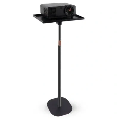 5 Core Projector Stand Floor Adjustable 66" Universal Projectors Support For Home Office & Studio In Black