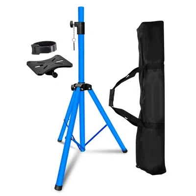 5 Core Speaker Stand Tripod Heavy Duty Adjustable Up To 72 Inch Dj Studio Monitor Stands Pole Mount In Stainless Steel