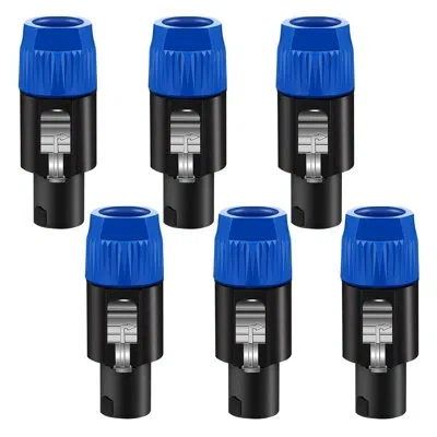 5 Core Speakon Adapter High Quality Audio Jack Male Audio Pin Speaker Adapter Connector
