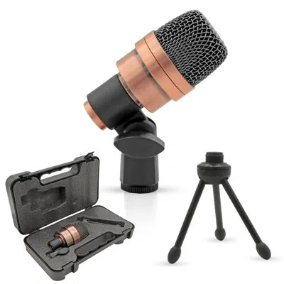 5 Core Tom Mic 1piece Wired Cardioid Bass Drum Microphone Kit High Spl Instrument Microfono In Brown