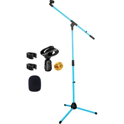 5 Core Tripod Mic Stand Height Adjustable Floor Microphone Boom Arm Pedestal Para Microfono For Singing On 