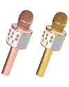 5 Core Wireless 2pc Karaoke Mic Set With Speaker