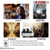5 Core Wireless Microphones W 2 Headset Portable Mini Microfono Inalambricos + Receiver 165ft Range