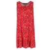 Shop 5 More Minutes Women's Paisley Sleeveless Sleep Gown In Red
