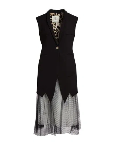 5 Progress Woman Blazer Black Size S Viscose, Polyester