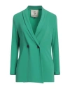 5 Progress Woman Blazer Green Size S Polyester, Elastane
