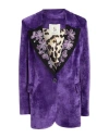 5 Progress Woman Blazer Purple Size M Polyester, Elastane