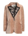 5 Progress Woman Blazer Sand Size L Polyester, Elastane In Sand