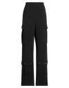 5 Progress Woman Pants Black Size L Polyester, Elastane In Black